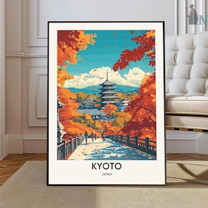 Kyoto Print, Kyoto Wall Art, Kyoto Poster, Kyoto Photo, Kyoto Poster Print, Kyoto Wall Decor, Japan Poster, Japan Print, Kyoto city Japan