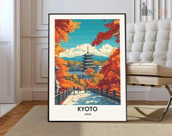 Kyoto Print, Kyoto Wall Art, Kyoto Poster, Kyoto Photo, Kyoto Poster Print, Kyoto Wall Decor, Japan Poster, Japan Print, Kyoto city Japan