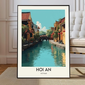 Hoi An print, Hoi An poster, Hoi An wall art, Hoi An decor, Hoi An gift, Hoi An artwork, Hoi An photo, Hoi An travel art, Hoi An Vietnam