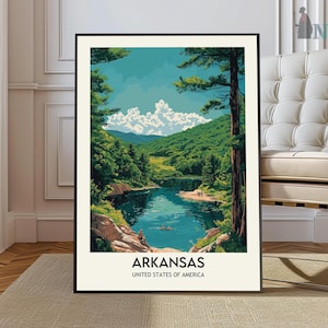 Arkansas Print, Arkansas Wall Art, Arkansas Poster, Arkansas Photo, Arkansas Poster Print, Arkansas Wall Décor, Arkansas Travel Poster