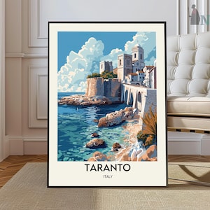Taranto poster, Taranto Wall Art, Taranto Print, Taranto Photo, Taranto Poster Print, Taranto Travel Poster, Taranto city poster