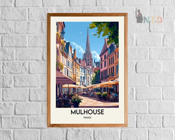 ミュルーズポスター、ミュルーズウォールアート、ミュルーズ版画