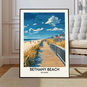 Bethany Beach Poster, Bethany Beach Print, Bethany Beach Wall Art, Bethany Beach  Delaware, Bethany Beach photo, Bethany Beach photo