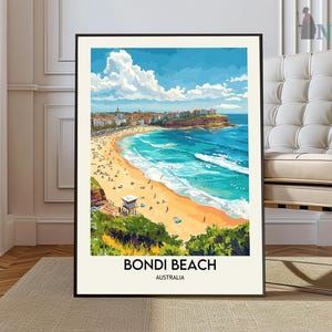 Bondi Beach Print, Bondi Beach Wall Art, Bondi Beach Poster, Bondi Beach Photo, Bondi Beach Poster Print, Bondi Beach Australia poster
