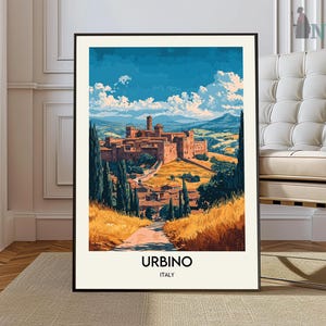 Urbino Print, Urbino Wall Art, Urbino Poster, Urbino Photo, Urbino Poster Print, Urbino  Travel Poster, Urbino Italy poster