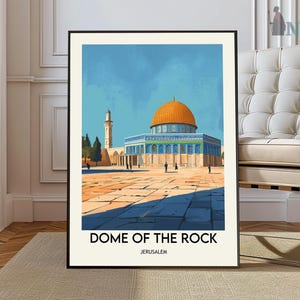 Dome of the Rock poster, Dome of the Rock Wall Art, Dome of the Rock Print, Dome of the Rock Photo, Dome of the Rock Poster Print