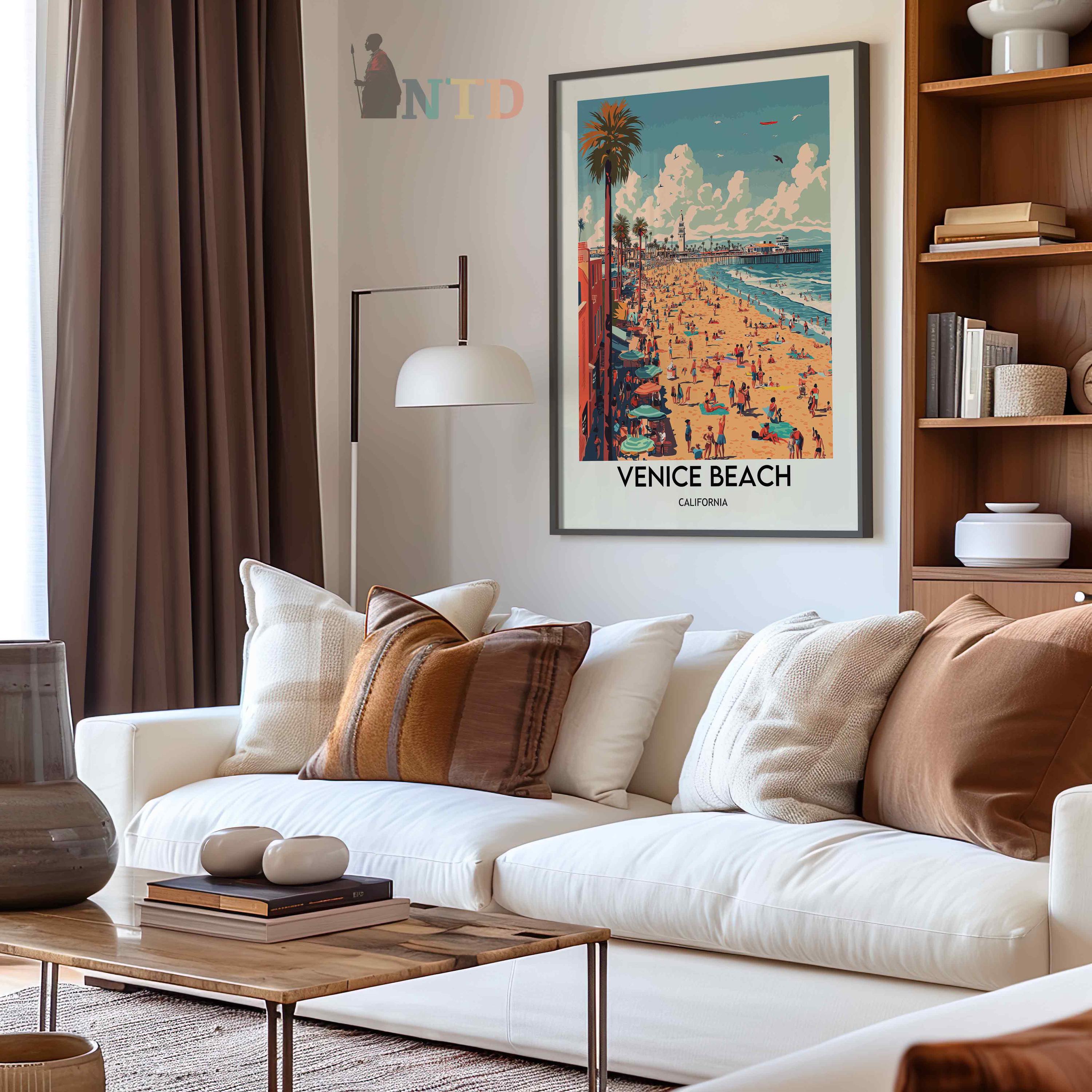 ベニス ビーチのポスター、ベニス ビーチの壁アート、ベニス ビーチの