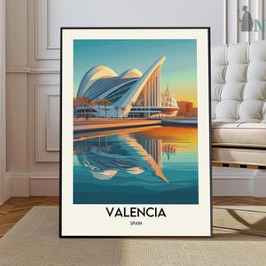 Valencia Poster, Valencia Wall Art, Valencia Print, Valencia Photo, Valencia Poster Print, Valencia Travel, Valencia City, Valencia Map