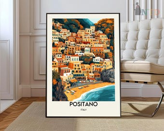 Positano Print, Positano Wall Art, Positano Poster, Positano Photo, Positano Poster Print, Positano Wall Décor, Positano Amalfi coast poster
