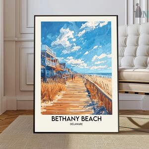 Poster Bethany Beach, impression Bethany Beach, art mural Bethany Beach, Bethany Beach Delaware, photo Bethany Beach, photo Bethany Beach