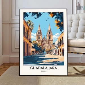 Guadalajara Print, Guadalajara Wall Art, Guadalajara Poster, Guadalajara Photo, Guadalajara Poster Print, Guadalajara Mexico