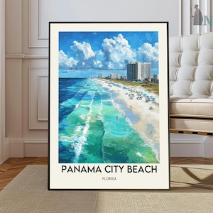 Panama City Beach Poster, Panama City Beach Wall Art, Panama City Beach Print, Panama City Beach Photo, Panama City Beach Florida poster