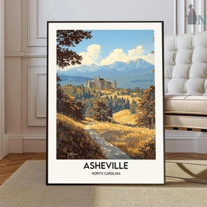 Asheville Poster, Asheville Print, Asheville Wall Art, United States Photo, United States Poster, United States Print, Travel Poster