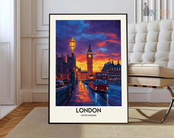 Affiche de Londres, art mural Londres, impression de Londres, impression d'art de Londres, photo de Londres, photographie de Londres, décoration de Londres, photo de Londres
