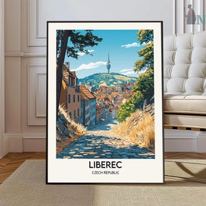 Liberec Print, Liberec Wall Art, Liberec Poster, Liberec Photo, Liberec Poster Print, Liberec Travel Poster, Liberec Czech Republic poster