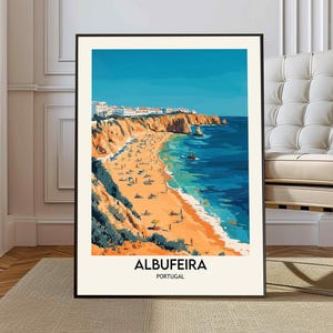 Albufeira Print, Albufeira Wall Art, Albufeira Poster, Albufeira Photo, Albufeira Poster Print, Albufeira Travel Poster, Albufeira Portugal