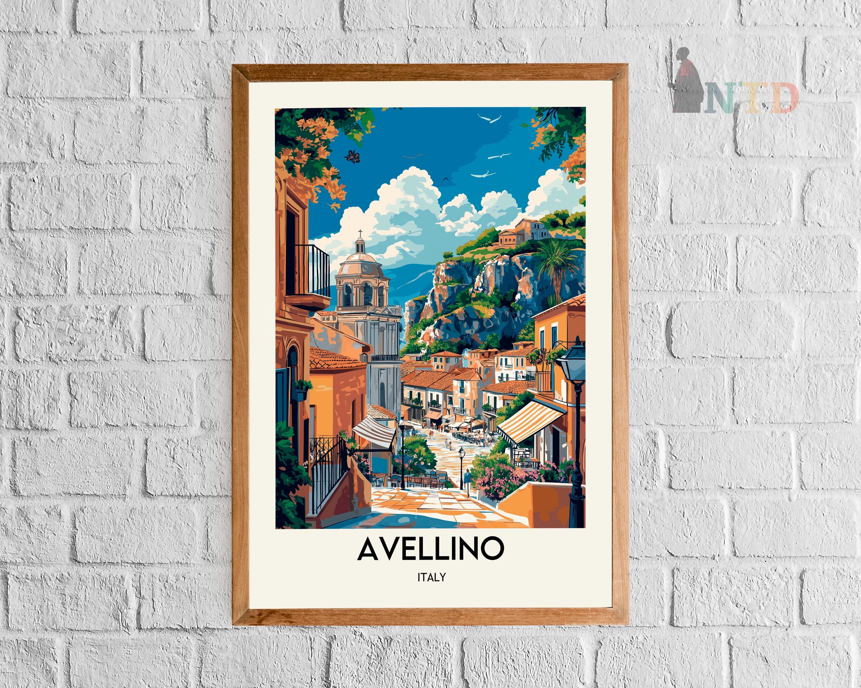 Avellino Italy Poster: Travel Photography, City Wall Art - Etsy