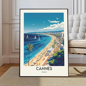 Cannes poster, Cannes Wall Art, Cannes Print, Cannes Photo, Cannes Poster Print, Cannes Travel Poster, Cannes city poster
