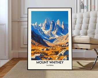 Mount Whitney Print, Mount Whitney Wall Art, Mount Whitney Poster, Mount Whitney Photo, Mount Whitney california poster