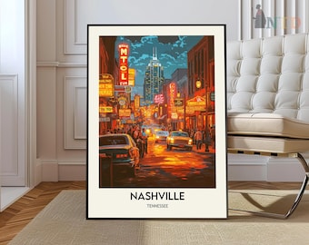 Nashville Print, Nashville Wall Art, Nashville Poster, Nashville Photo, Nashville Poster Print, Nashville Wall Décor, Nashville Tennesse