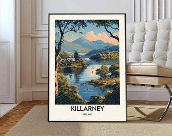 Killarney poster, Killarney Wall Art, Killarney Print, Killarney Photo, Killarney Poster Print, Killarney Travel Poster, Killarney Ireland