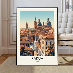 Padua poster, Padua Wall Art, Padua Print, Padua Photo, Padua Poster Print, Padua Travel Poster, Padua italy