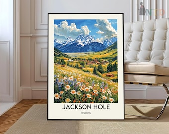 Jackson Hole Poster, Jackson Hole Wall Art, Jackson Hole Print, Jackson Hole Photo, Jackson Hole Poster Print, Jackson Hole Travel Poster