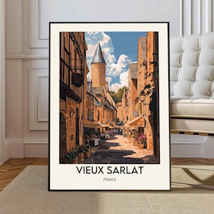 Vieux Sarlat poster, Vieux Sarlat Wall Art, Vieux Sarlat Print, Vieux Sarlat Photo, Vieux Sarlat Poster Print, Vieux Sarlat France