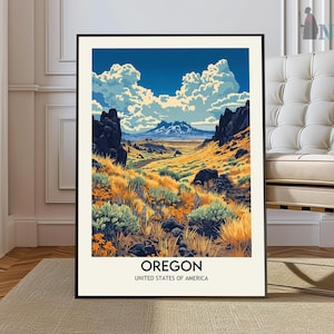 Oregon travel poster, Oregon Print, Oregon Wall Art, Oregon vintage Poster, Oregon Photo, Oregon Poster Print, Oregon Wall Decor, USA print
