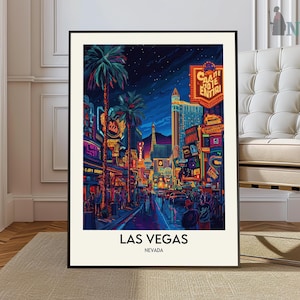 Las Vegas Print, Las Vegas Poster, Las Vegas Wall Art, Las Vegas Art Print, Las Vegas Decor, Las Vegas Gift Las Vegas Photo Las Vegas Travel