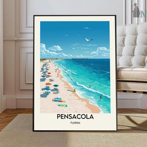 Pensacola Print, Pensacola Wall Art, Pensacola Poster, Pensacola Photo, Pensacola Poster Print, Pensacola Wall Décor, Pensacola Florida