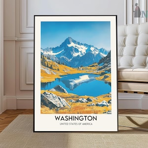 Washington-afdruk, Washington Wall Art, Washington-poster, Washington-foto, Washington-posterafdruk, Washington-decor