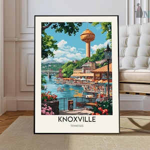 Knoxville Poster, Knoxville Wall Art, Knoxville Print, Knoxville Photo, Knoxville Poster Print, Knoxville Travel Poster