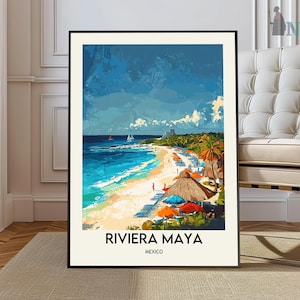 Riviera Maya poster, Riviera Maya Wall Art, Riviera Maya Print, Riviera Maya Photo, Riviera Maya Poster Print, Riviera Maya Mexico poster