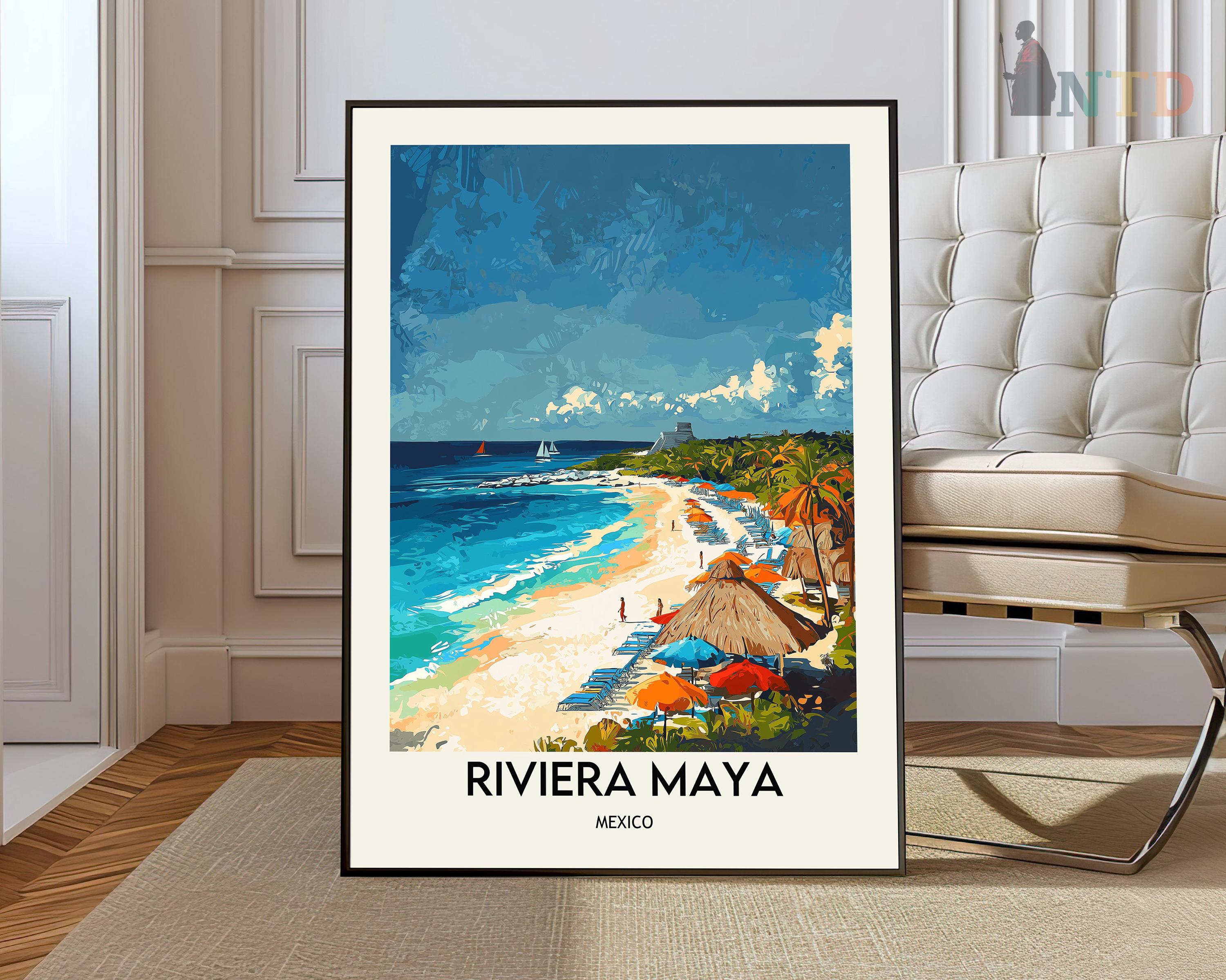 Riviera Maya poster, Riviera Maya Wall Art, Riviera Maya Print, Riviera Maya Photo, Riviera Maya Poster Print, Riviera Maya Mexico poster