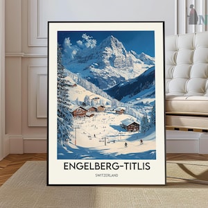 Engelberg poster, Engelberg Wall Art, Engelberg Print, Engelberg Photo, Engelberg Poster Print, Engelberg Travel Poster, Engelberg Mexico