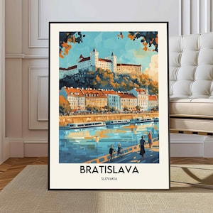 Bratislava poster, Bratislava Wall Art, Bratislava Print, Bratislava Photo, Bratislava Poster Print, Bratislava Slovakia, Slovakia poster