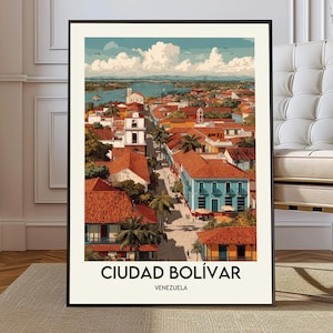 Ciudad Bolivar poster, Ciudad Bolivar wall art, Ciudad Bolivar print, Ciudad Bolivar photo, Ciudad Bolivar poster print, Orinoco River print