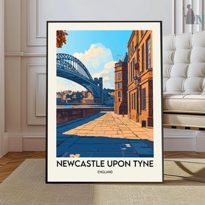 Newcastle upon Tyne, Newcastle Print, Newcastle Wall Art, Newcastle Poster, Newcastle Photo, Newcastle Poster Print, Newcastle city