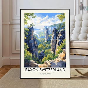 Saxon Switzerland poster, Saxon Switzerland Wall Art, Saxon Switzerland Print, Saxon Switzerland Photo, Saxon Switzerland Poster Print