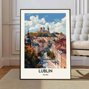 Lublin poster, Lublin Wall Art, Lublin Print, Lublin Photo, Lublin Poster Print, Lublin Travel Poster, Lublin poland, Poland Poster