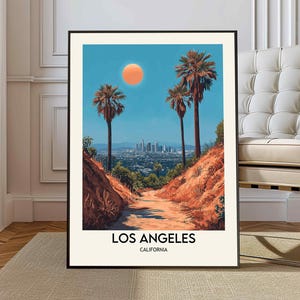 Los Angeles Poster, Los Angeles Wall Art, Los Angeles Print, Los Angeles Art Print, LA Print, LA Poster, LA Wall Art, Los Angeles Decor