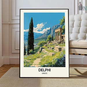 Delphi Delphin, Delphi Zeichnung, Delphi Karte, Delphi Foto, Delphi Poster, Delphi Druck, Delphi Reise, Delphi Griechenland, Delphi Wandkunst