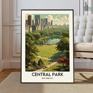 Central Park Print, Central Park Wall Art, Central Park Poster, Central Park Photo, Central Park NYC, Central Park Manhattan New York
