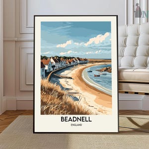 Beadnell Print, Beadnell Wall Art, Beadnell Poster, Beadnell Photo, Beadnell Poster Print, Beadnell England Poster, Beadnell Northumberland