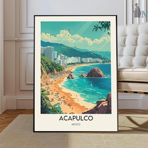 Acapulco Print, Acapulco Wandkunst, Acapulco Poster, Acapulco Foto, Acapulco Poster Druck, Acapulco Reiseplakat, Acapulco Mexiko Plakat