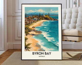 Byron Bay Print, Byron Bay Poster, Byron Bay Art Print, Byron Bay Wall Art, Byron Bay Photo, Australia Print, Cape Byron Lighthouse poster
