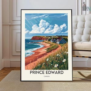 Prince Edward Island poster, Prince Edward Island Wall Art, Prince Edward Island Print, Prince Edward Island Canada poster