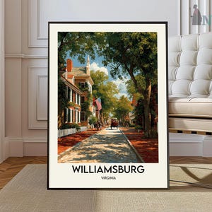 Williamsburg poster, Williamsburg Wall Art, Williamsburg Print, Williamsburg Photo, Williamsburg Poster Print, Williamsburg Virginia