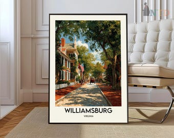 Williamsburg poster, Williamsburg Wall Art, Williamsburg Print, Williamsburg Photo, Williamsburg Poster Print, Williamsburg Virginia